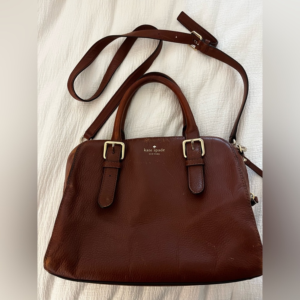 Kate Spade Rich Brown Satchel